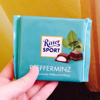 RITTERSPORT Dark Cream-Mint, 100g — photo 2