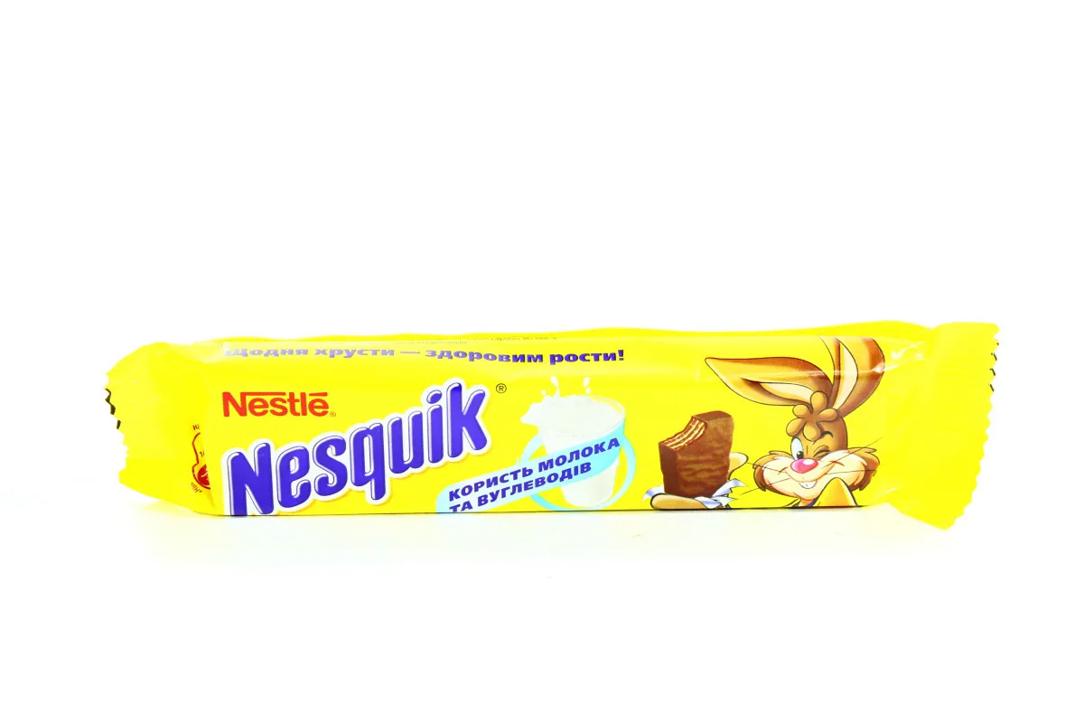 Nesquik Wafers in Milk Chocolate with Milk Filling 26g