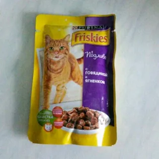 Friskies Adult Cat Food with Beef and Lamb in Sauce 100g — photo 6