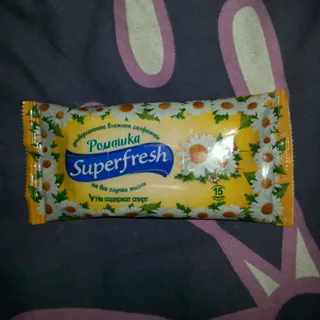 Superfresh MIX Wet Wipes 15pcs — photo 9