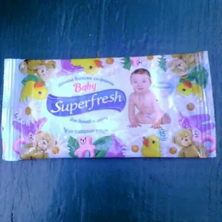 Kids Wet Wipes 15 pcs — photo 2