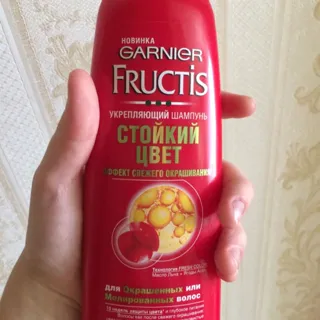 Шампунь Harner Fructis Стійкий Колір для фарбованого та мелірованого волосся 250 мл — фото 10