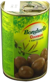 Оливки Bonduelle зелені з кісточкою 314 мл — фото 2