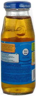 Gerber Apple Grape Rosehip Juice No Sugar Glass Jar 0.175L — photo 4