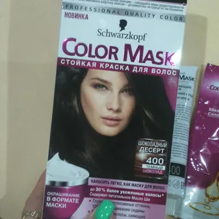 Color Mask Hair Dye-Mask 400 Dark Chocolate — photo 3