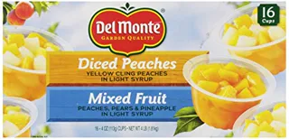 Del Monte Mixed Fruit / Peach Snack Cup, 4 lb — photo 4