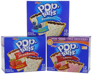 Kellogg's Pop-Tarts Toaster Pastries, Strawberry, Blueberry & Cherry, 48ct — photo 3