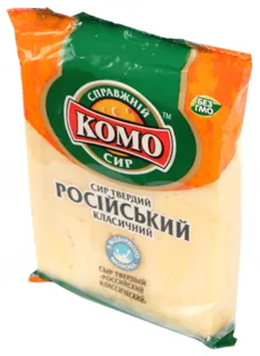 Komo Russian Classic Cheese 50% sliced 230g — photo 2