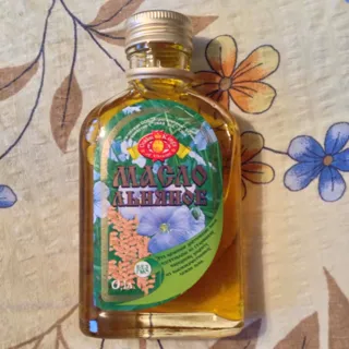 Flaxseed Oil 0.1L Glass Bottle — photo 3