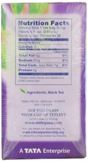 Tetley British Blend Premium Black Tea, 80 Bags, 7 oz (Pack of 6) — photo 9