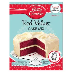 Торт червоний оксамит Betty Crocker — фото 2