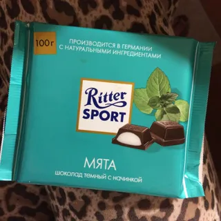 RITTERSPORT Dark Cream-Mint, 100g — photo 16