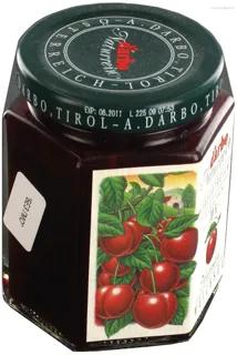 Darbo Cherry Jam Glass Jar 200g — photo 2