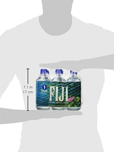 Fiji Water природна артезіанська вода, 16,9 унцій (упаковка 6 шт.)