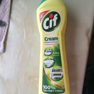 Cif Active Lemon Universal Cream Cleaner 500ml — photo 4