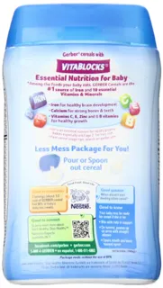 Gerber Baby Cereal, Oatmeal, 8 oz — photo 2