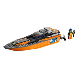 Lego City 4x4 with Motor Boat for Kids 5 to 12 Years 301 Pieces — photo 3