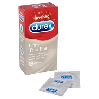 Durex Ultra Thin Condoms 12'S — photo 2