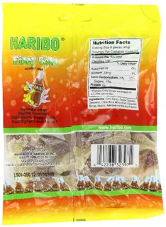 Haribo жувальні цукерки, газована кола, 5 унцій, пакет 12 шт. — фото 4
