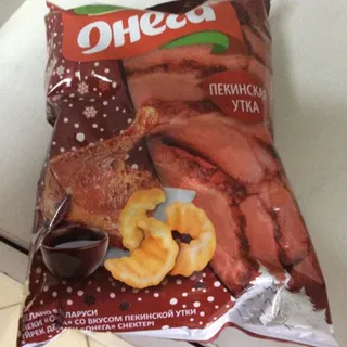 Onega Snacks with Peking Duck Flavor 75g — photo 2
