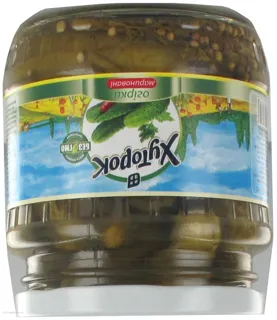 Khutorok Pickled Cucumbers 3-6cm 475g x8 — photo 2