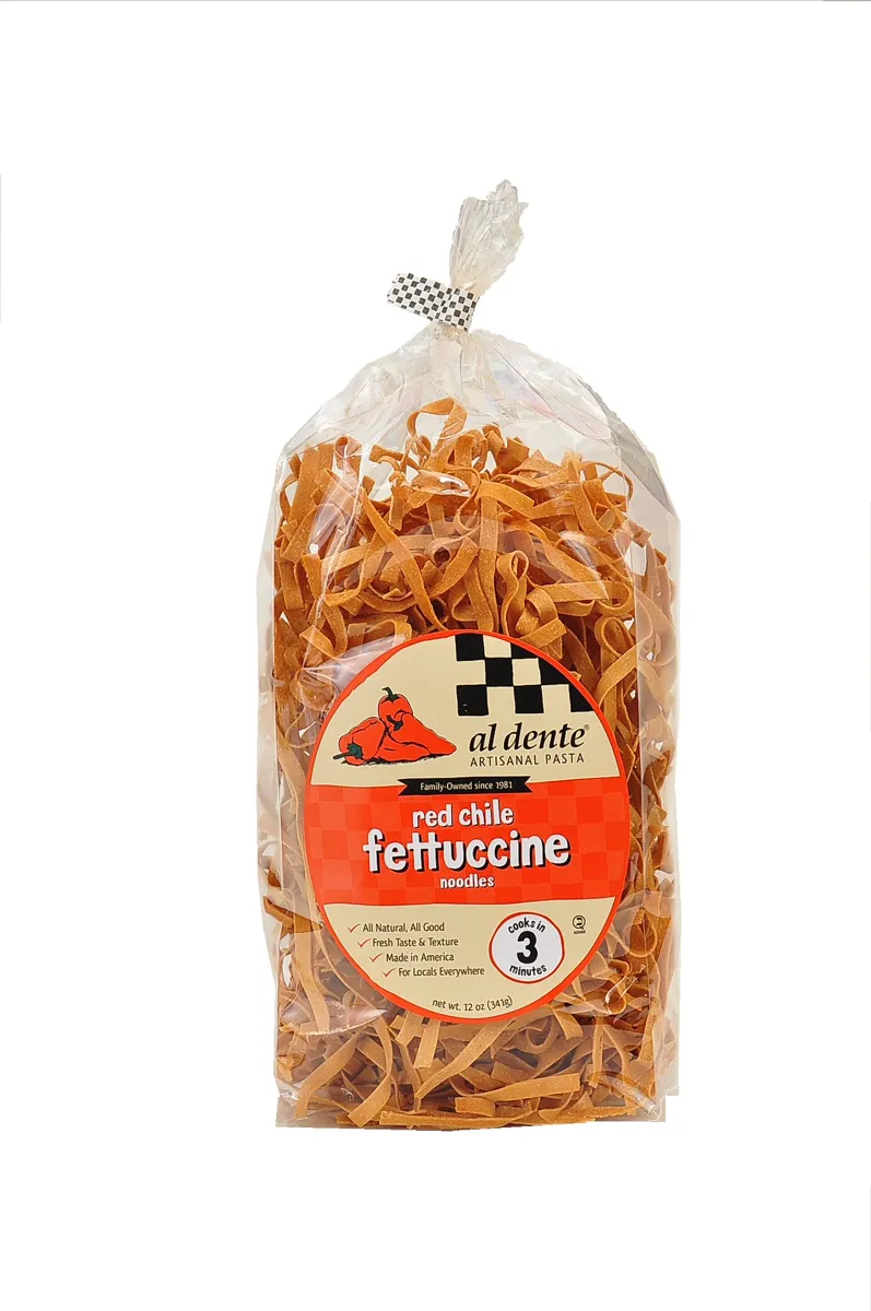 Al Dente Chili Red Pepper Fettuccine, 12 oz Bag (Pack of 6)