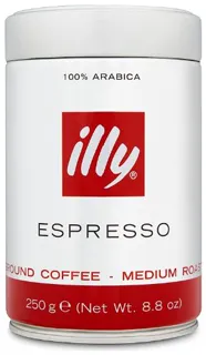Кава Illy 100% Арабіка мелена, жерстяна банка 250 г — фото 5