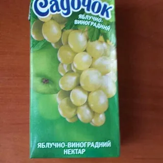 Sadochok Clarified Apple-Grape Nectar Pasteurized 500ml — photo 5