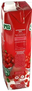 Cranberry Juice Drink 1L Tetra Pak — photo 4