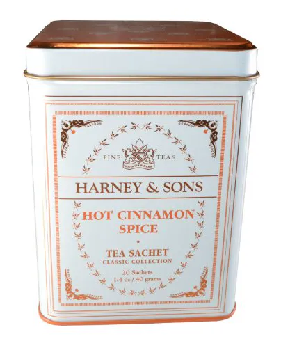 Harney & Sons Класичний гарячий чай з корицею і спеціями, 20 пакетиків