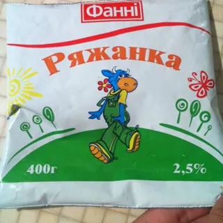 Fanni Ryazhenka 2.5% 400g — photo 2
