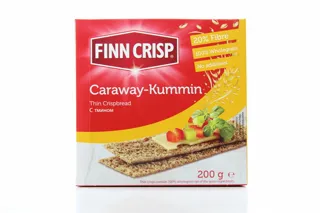 Finn Crisp Rye Crisps with Caraway 200g — photo 3