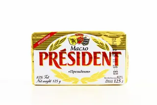 President Sour Cream Butter 82% 125g — photo 4