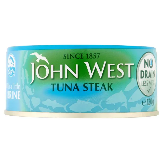 John West Tuna Steak in Brine No Drain