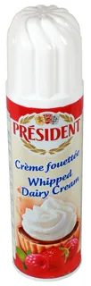 President Whipped Cream 20% Aerosol 250g — photo 5