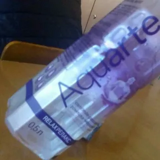 Aquarte Relax Water with Chamomile Extract and Passion Fruit Flavor 0.5L Plastic Bottle — photo 2