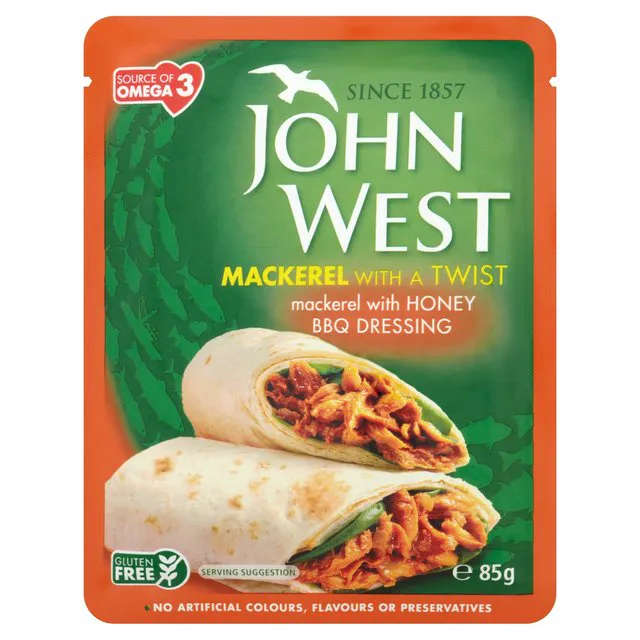 John West Hot Smoked Mackerel