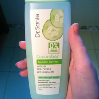Dr. Sante Cucumber Gentle Mattifying Cleansing Gel Peeling 200ml — photo 4