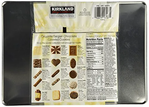 Kirkland Signature Європейське шоколадне печиво, 15 сортів, 1.4 кг