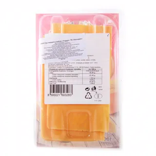 President Cheddar Hard Cheese Slices 52% 100g — photo 5