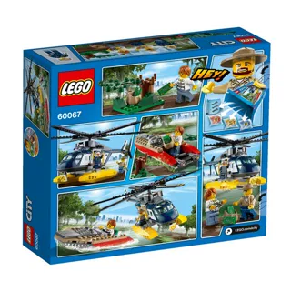 Lego City Helicopter Chase Building Set for Kids 5 to 12 Years, 253 Pieces — photo 3