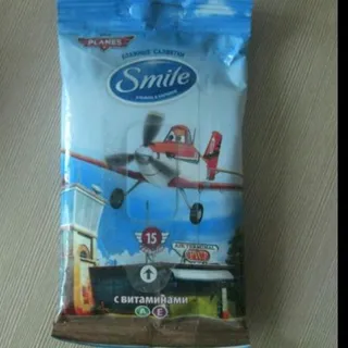Smile Disney Cars Wet Wipes 15pcs — photo 7