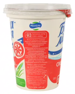 Sour Cream Bila Liniia 20% plastic cup 350g — photo 2