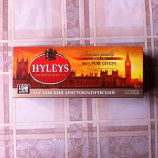 Hyleys English Aristocratic Black Tea 25 bags — photo 5