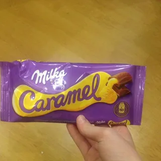 Milka Caramel Filled Chocolate 100g — photo 4