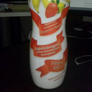 Voloshkove Pole Bifidoyogurt strawberry banana 0.05% bottle 430g — photo 7