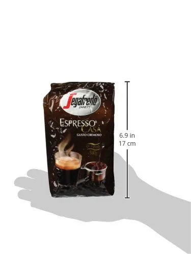 Segafredo Casa Coffee Beans 2 Packs 17.6oz / 500g Each