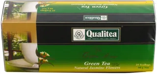 Qualitea Green Tea with Jasmine 25x2g bags — photo 4