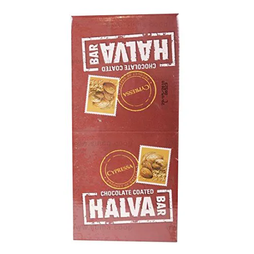 Cypressa | Almond Chocolate Halva Bar | 24 x 40G