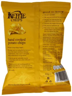 Kettle Chips Mature Cheddar & Red Onion 40g (pack of 18) — photo 2